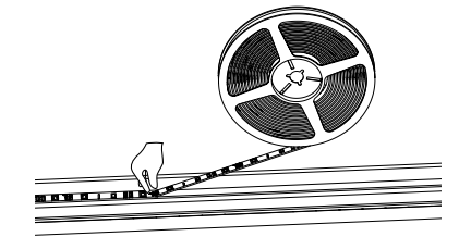 Installing LED strips