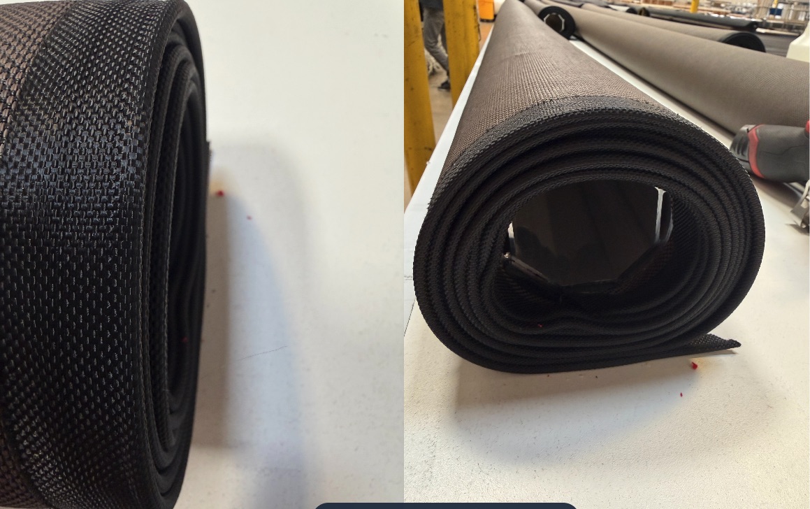 GOOD - Proper fabric alignment