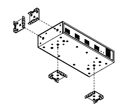 Universal din rail brackets