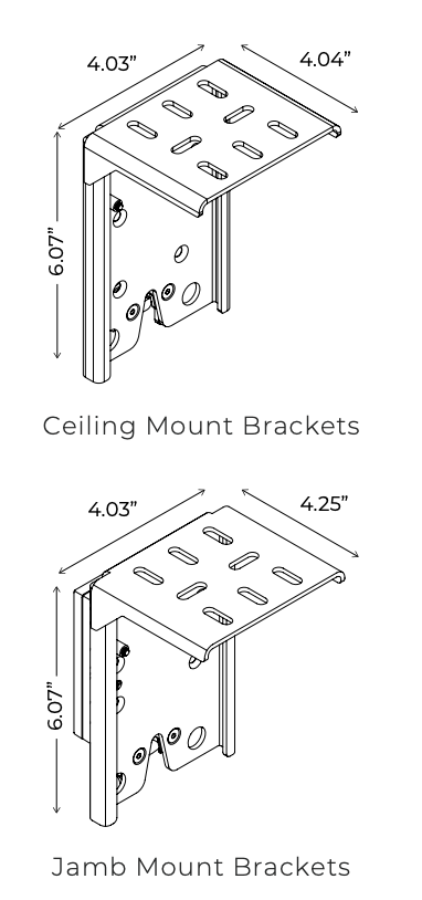 Pocket Mount Brackets