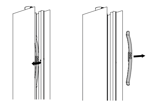 Spring clip rotation