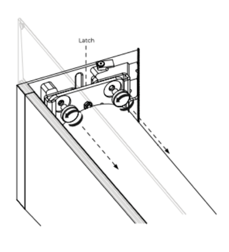 Removing fabric roll