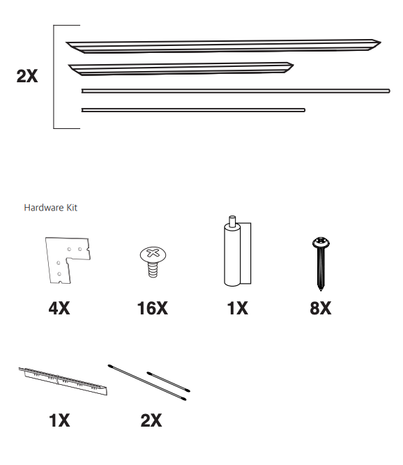1 Series Parts in the Box