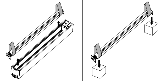 Flush Step 6 - Remove Material Roll